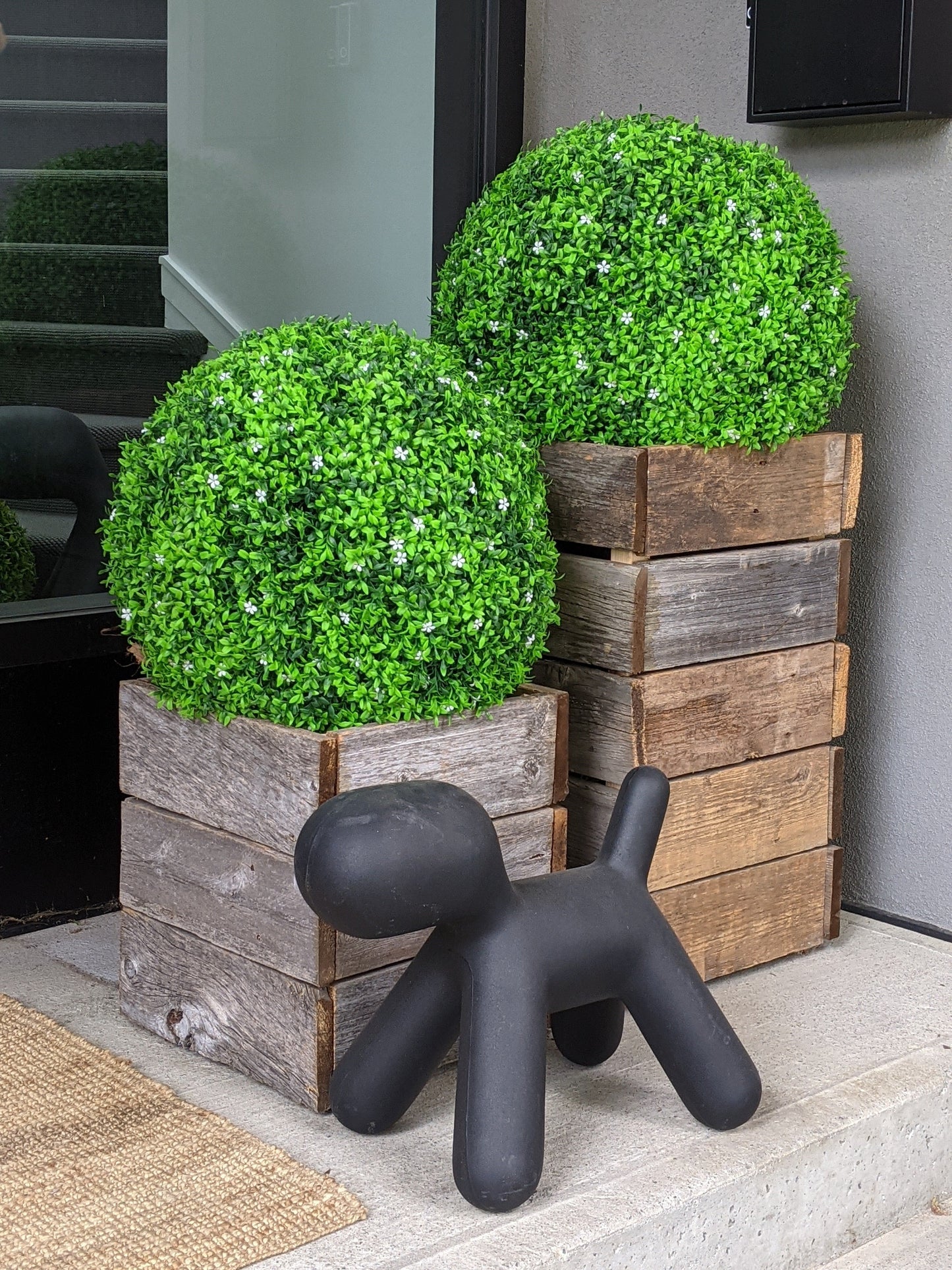 Last Day Promotion- SAVE 49%-Artificial Plant Topiary Ballš³