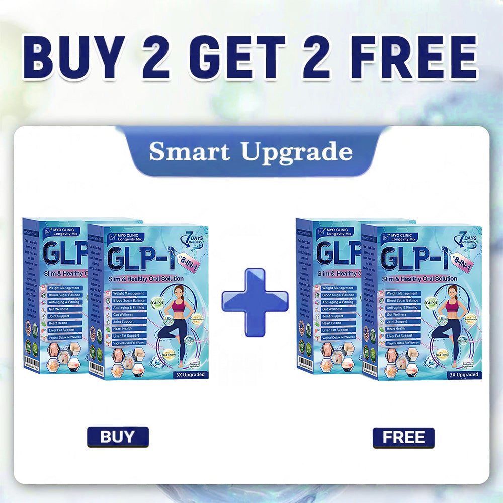 CVS Online Store | Myo Clinic Longevity GLP-1 8-in-1 Slim & Healthy Oral Solution(Once a day, visible results in 7 days) Supports obesity, cardiovascular health, diabetes, sleep apnea, gut health, joint issues, while also firming the skin