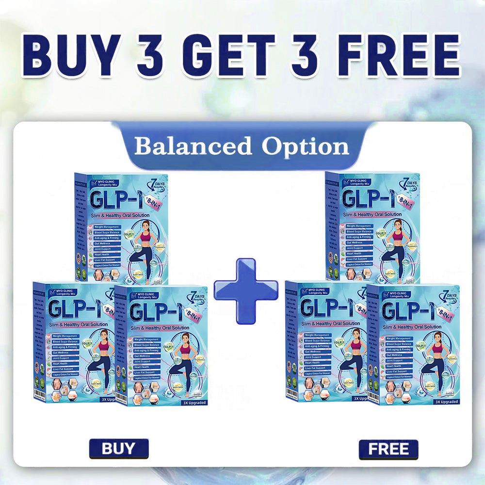 CVS Online Store | Myo Clinic Longevity GLP-1 8-in-1 Slim & Healthy Oral Solution(Once a day, visible results in 7 days) Supports obesity, cardiovascular health, diabetes, sleep apnea, gut health, joint issues, while also firming the skin