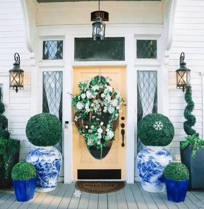 Last Day Promotion- SAVE 49%-Artificial Plant Topiary Ballš³