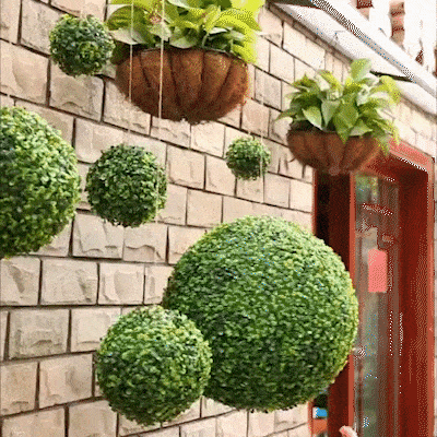 Last Day Promotion- SAVE 49%-Artificial Plant Topiary Ballš³