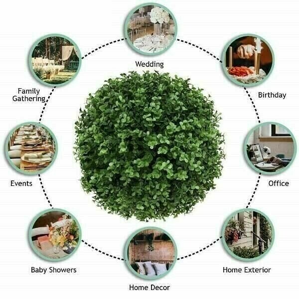 Last Day Promotion- SAVE 49%-Artificial Plant Topiary Ballš³