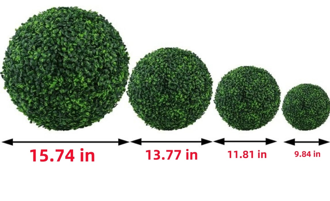 Last Day Promotion- SAVE 49%-Artificial Plant Topiary Ballš³